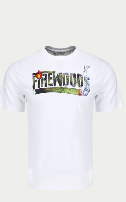 Firewoods Logo T-Shirts - White